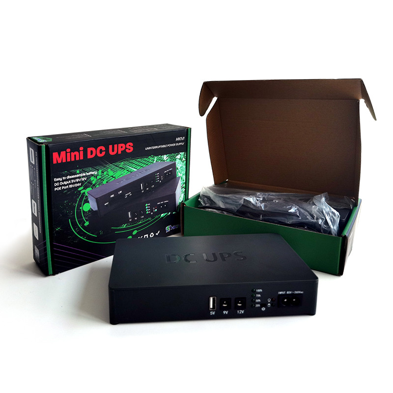 Small Ips Box HKIVI الحجم الصغير 0.4KG UPS إنترنت ميني Ups لحماية الدائرة القصيرة ...